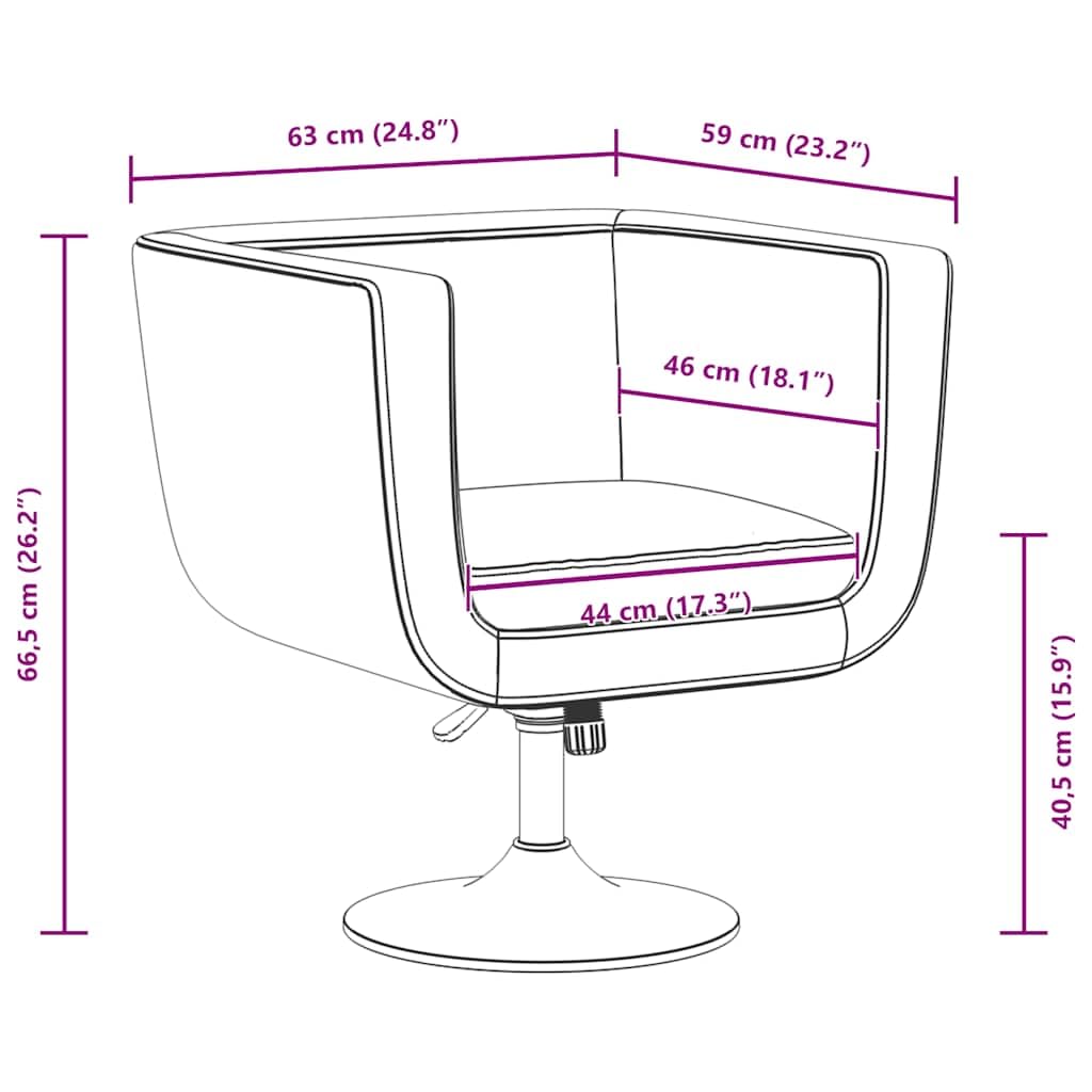 Sillón de bar moderno giratorio de piel sintética blanca, altura ajustable, base de acero cromado, para salón, dormitorio, oficina, máx. 110 kg
