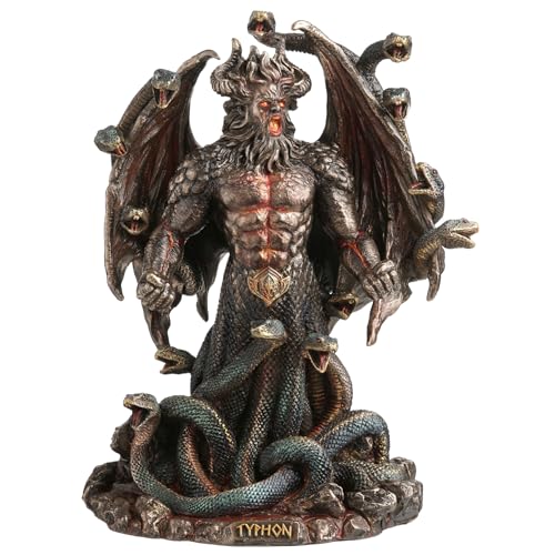 Estatua de Bronce Typhon Diseño Veronese 9.1 pulg