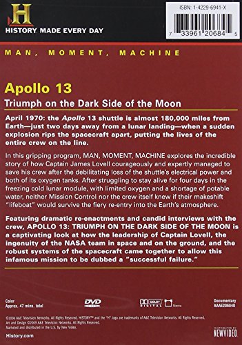 Apollo 13: Triumph on the Dark Side of the Moon DVD importación USA 2