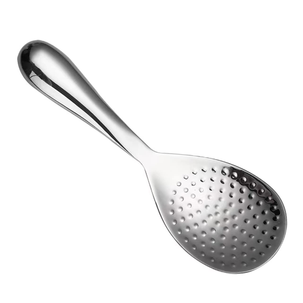 Unomor Practical Metal Rice Spoon for Cooking Non-stick and Easy to Clean for Restaurant and Home Use