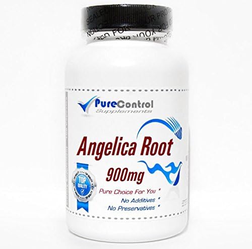 Angélica Root 900mg // 180 Cápsulas // Puro // por PureControl Supplements