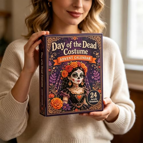 Day of the Dead Costume Advent Calendar 2026, 24 Days of The Dead Calendars - image 4