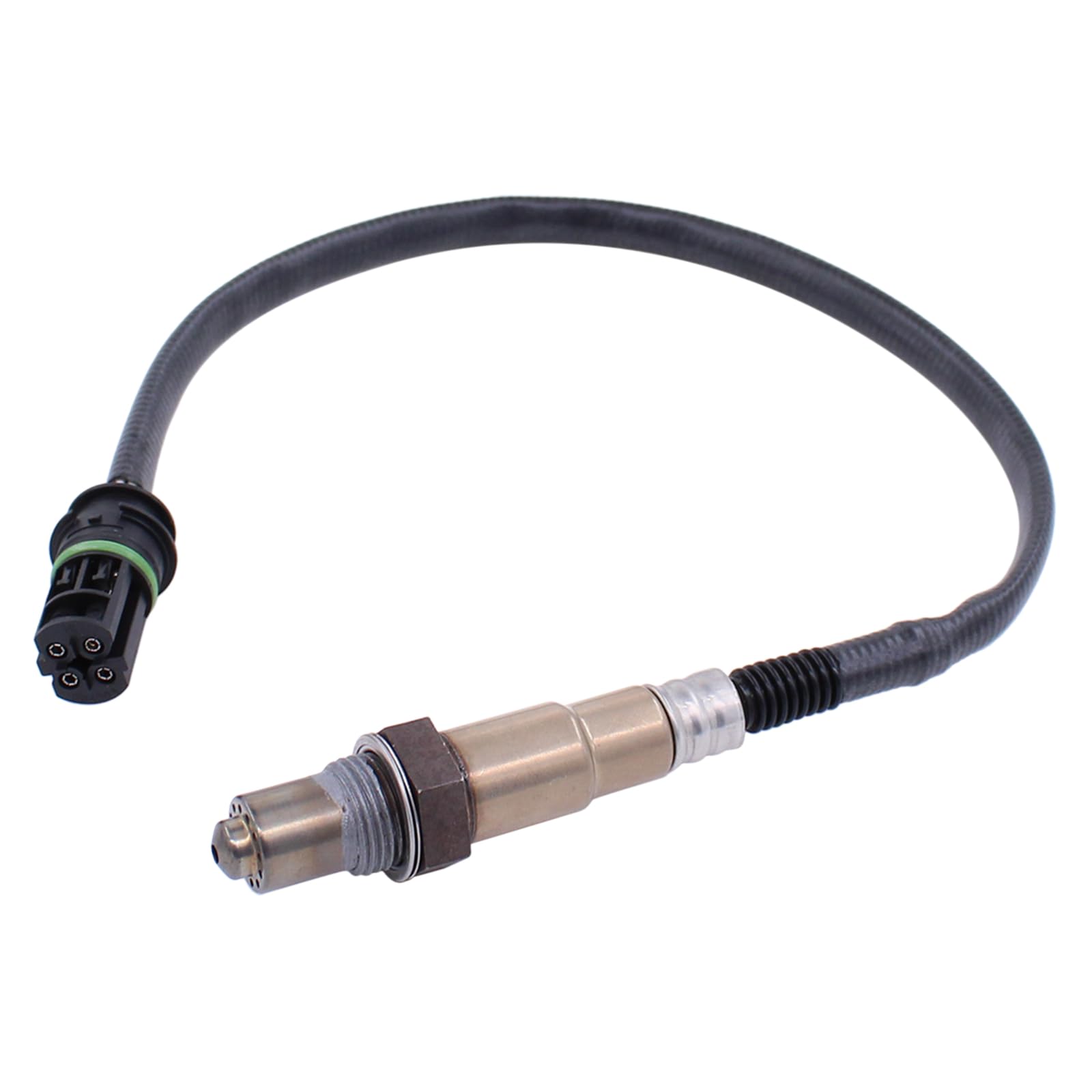 Lambdasonde Lambdasensor Regelsonde vor Kat und Diagnosesonde nach Katalysator Sensor O2 Sauerstoffsensor Sauerstoff Sonde Sensoren für 1er E81 E87 E88 116i 118i 3er E90 E91 E92 E93 316i 318i N43