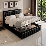 【Confortable et douillet】 : Ce lit rembourré est conçu pour offrir un maximum de confort. Le rembourrage moelleux garantit une expérience de sommeil agréable, tandis que la tête de lit rembourrée vous permet de vous adosser confortablement, rendant ce lit idéal pour lire ou se détendre avant de dormir.