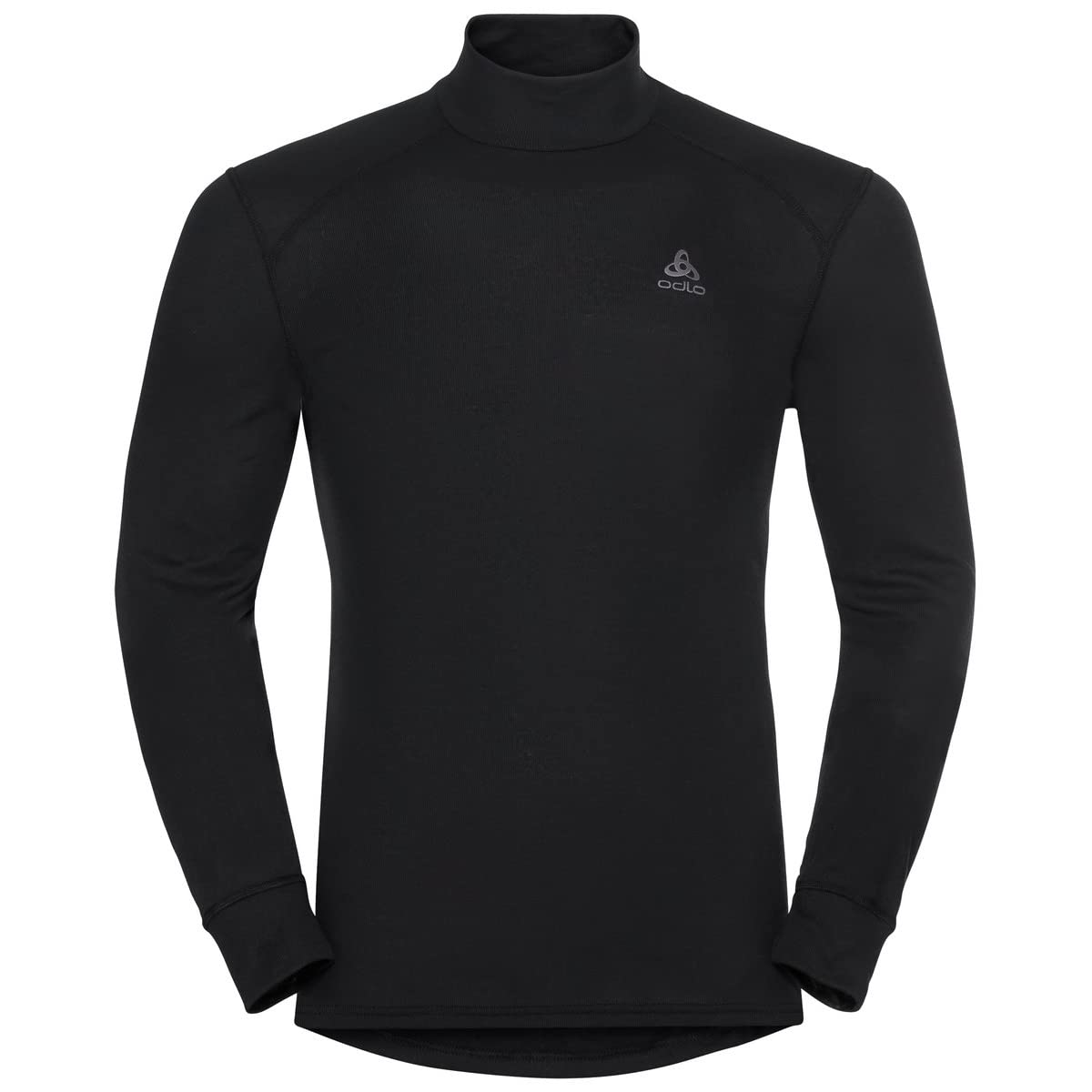 Odlo Thermounterwäsche Herren Active Warm I Langarm Thermoshirt I Warme Skiunterwäsche Langarm Thermoshirt mit Kragen I Herren