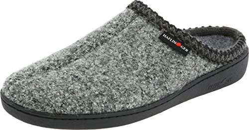 Image of HAFLINGER Unisex AT Nordkap Wool Hard Sole Slippers