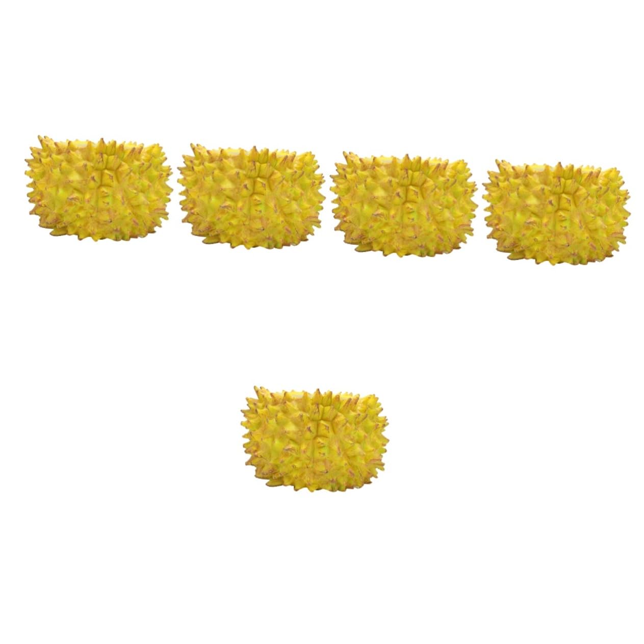 Vase résine forme de durian pour arrangement floral et décoration de bureau