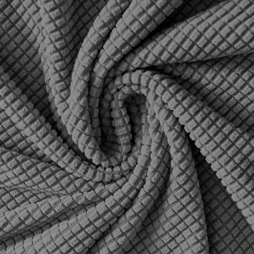 Fundas de sofa anti gatos ajustables Jacquard para proteger sofas de 3 plazas de arañazos 6