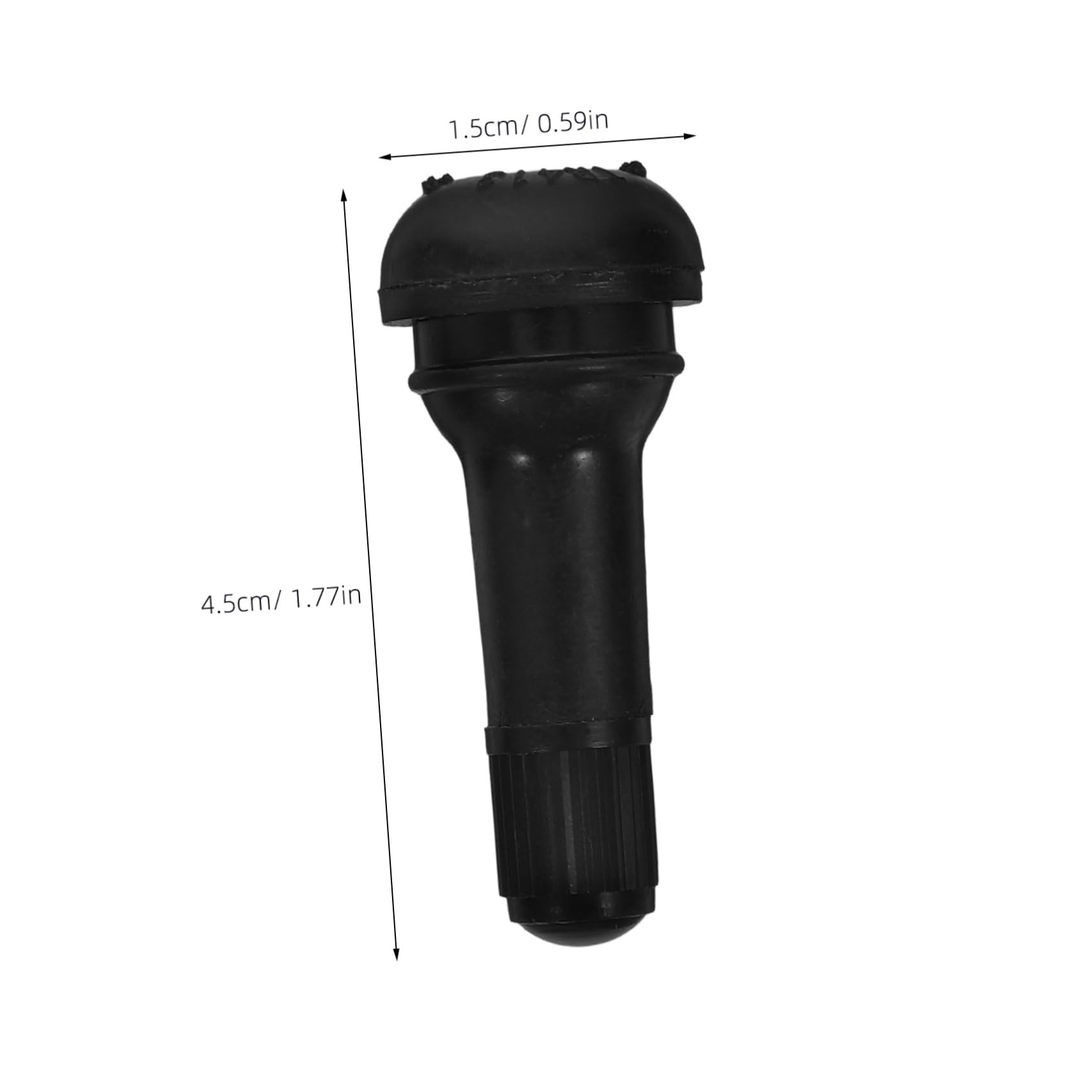 ULTECHNOVO Steli Valvola Pneumatici Tr-413 200 Pezzi Gomma Nera Snap-in | Auto e Moto, Testati Contro Perdite D’aria, Ricambio per Cerchioni Tubeless