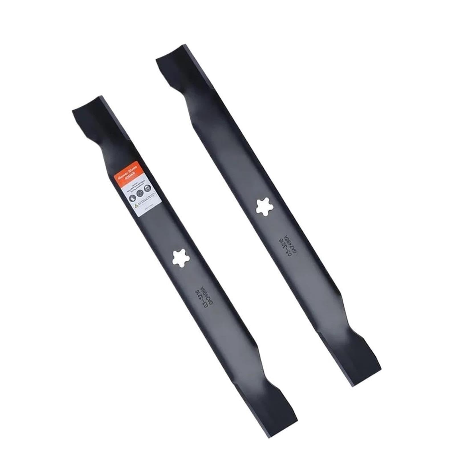 Paquete De 2 Cuchillas for Cortacésped 138971, Compatibles Con Craftsman LT1000 LT2000, Cortacésped De Cubierta De 42 Pulgadas, Poulan Pro, Tractor De Césped Husqvarna