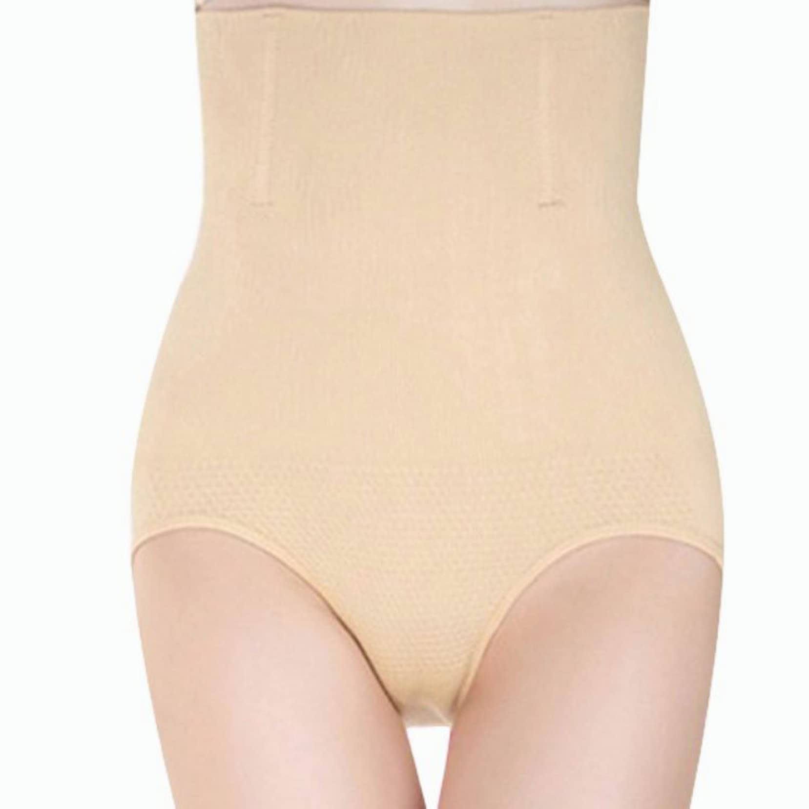 Bragas Moldeadoras de glúteos sin Costuras para Mujer, Bragas Moldeadoras de Cintura Alta con Control de Abdomen (Piel M)