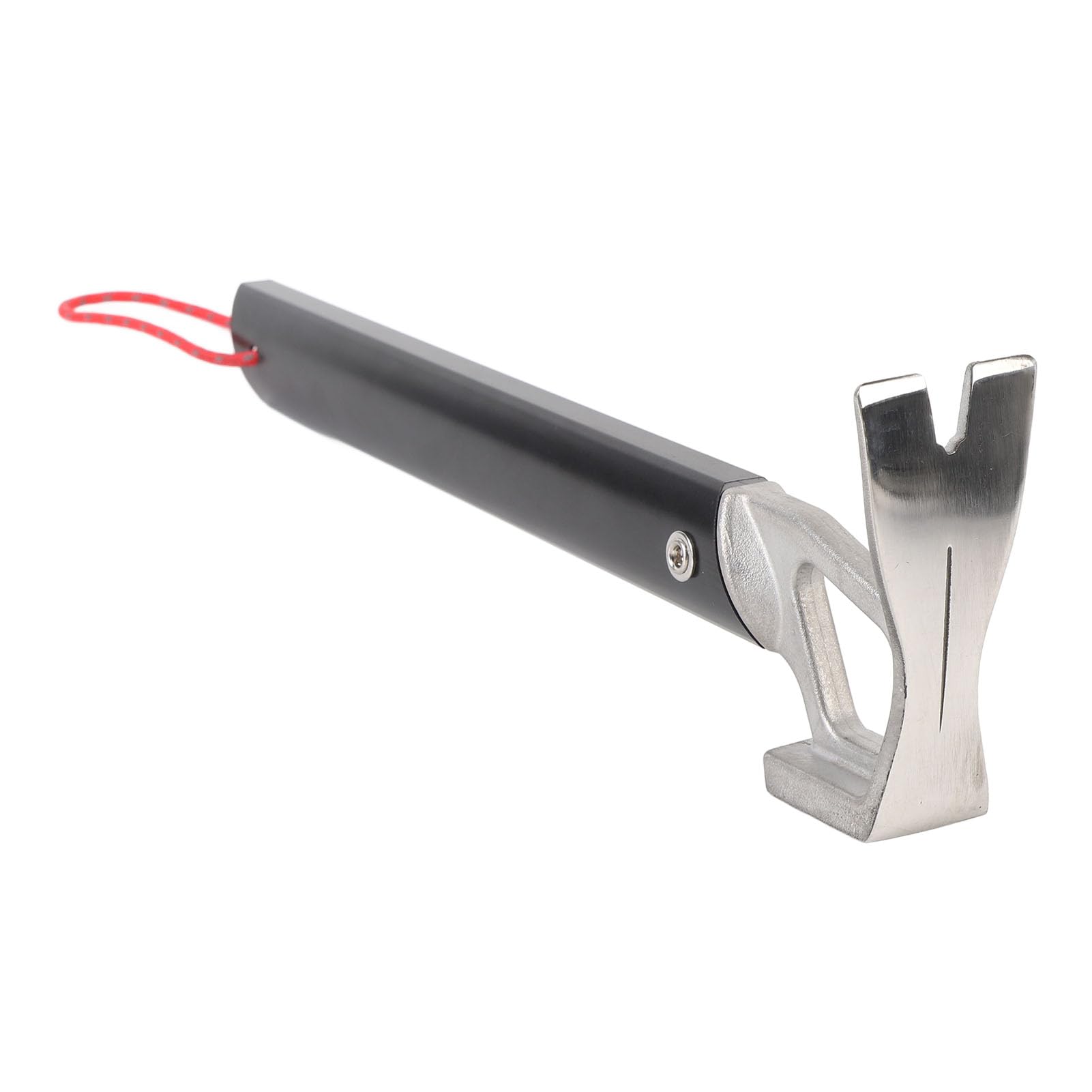 Sorandy Piquets de Tente Robustes, Piquets de Camping en Acier Inoxydable en Alliage d'aluminium de 30 Cm, 4 de Cordes de 4 M avec Clips d'auvent, Idéaux pour Les Tentes de Camping en Plein Air,