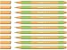 Produktbild Schneider Line-Up Fineliner (Dreikantfineliner, Strichstärke 0.4mm, Gehäuse aus biobasiertem Kunststoff) neon-orange, 10 Stück