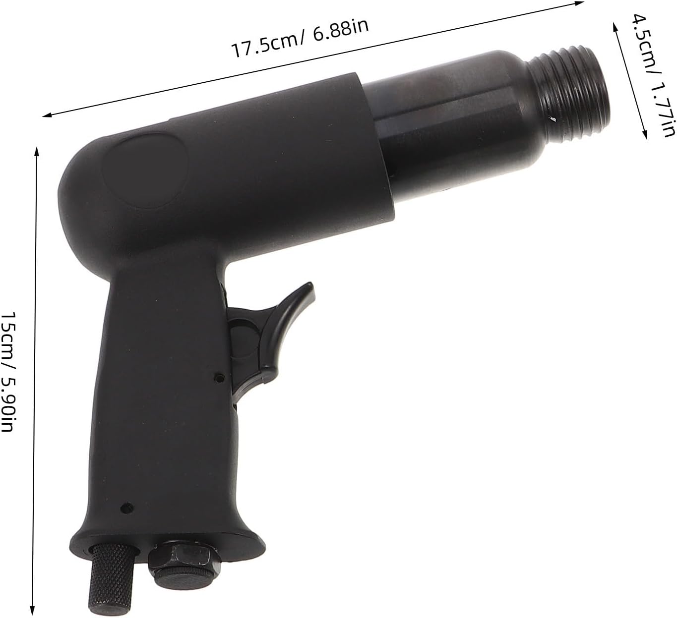 1 Set Air Hammer Kit 4-Chisels 190mm Pneumatic Hammer Shovel Tool Air Chisel Pneumatic Shovel Tool For For Rust Removal And Metalwork