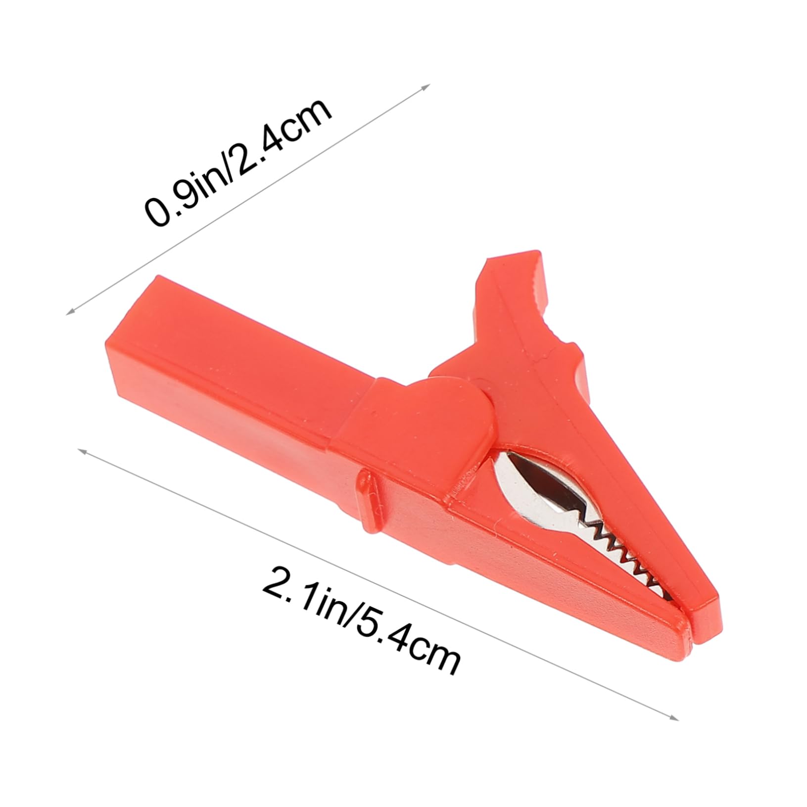 FUNOMOCYA 8pcs Alligator Clip Spring Clip Car Battery Clip Alligator Clips for Multimeter Insulated Alligator Clamp Battery Crocodile Clamps Car Battery Clamp Auto Battery Clip Copper