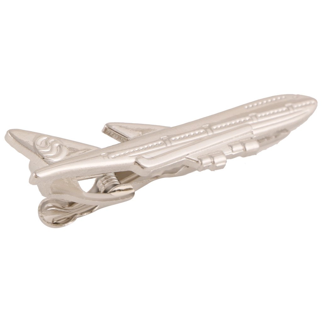TRIPIN Classic Aeroplane Shape Tie Pin for Men (Silver) (B01L3X3496) Amazon Price History, Amazon Price Tracker