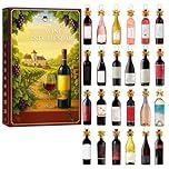 Wine Advent Calendar 2025, 2025 Wine Advent Calendar, 24 Days of Christmas Advent Calendar Souvenir, A Daily Tasting Journey Through the Diverse Flavors of Wines