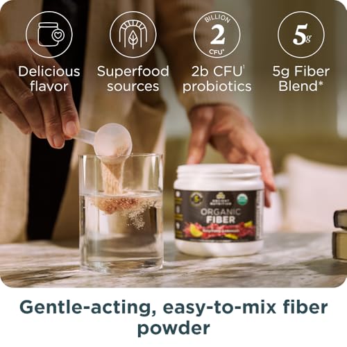Ancient Nutrition Organic Acacia Fiber Powder, Raspberry Lemonade - image 3