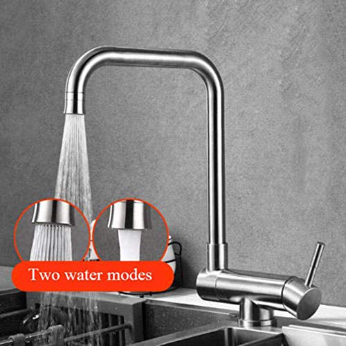 Grifo de cocina para ventana interior abatible y plegable de acero LWX caliente y frío 6