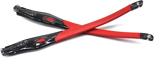 Miniatura 13 de HKUCO Goma Reemplazo Transparente Negro Marco Patas Para Oakley Crosslink Barrer/Interruptor Gafas Marco