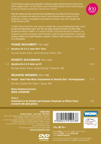 Schubert, Schumann, Wagner Leinsdorf DVD: evite el streaming con audio alemán auténtico 3