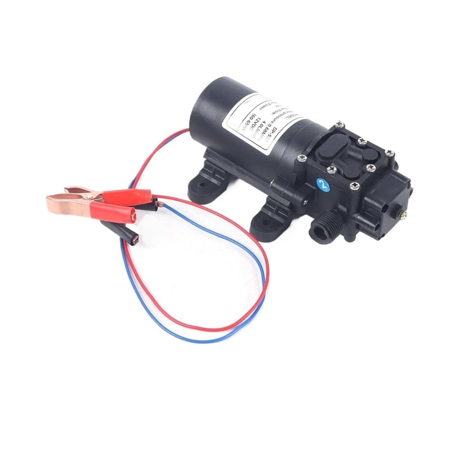 Pompe À Eau Électrique À Diaphragme 12V Pour Système Refroidissement Moteur Voiture Circulation Remplacement Radiateur Automobile Pompe À Eau Auxiliaire