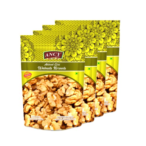 Image of Ancy Foods Natural Kashmiri Walnuts, 4 X 250 g