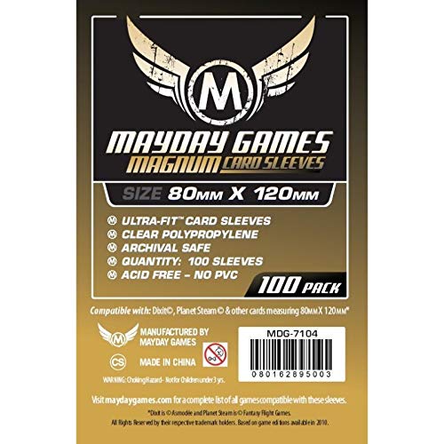 FUNDA TABLERO: MAGNUM GOLD (80 x 120 mm) (100) (DORADO)