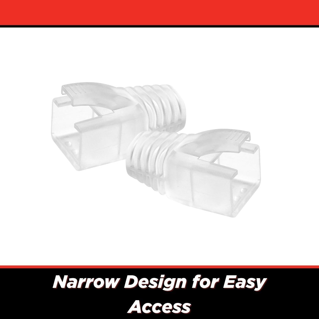 Simply45 8.5mm Strain Reliefs Shielded External Ground, 100Pcs image 3
