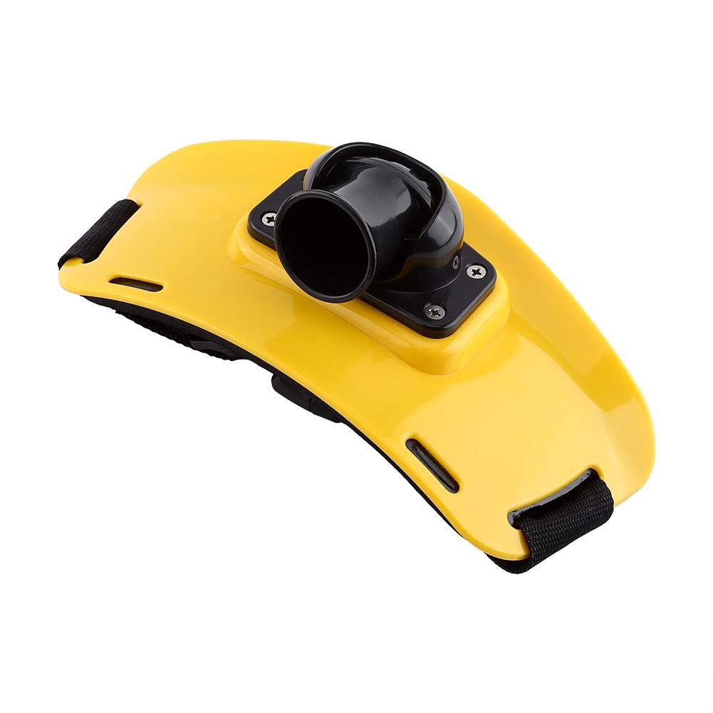 Herramientas para cinturón de Pesca - Cinturón de Pesca Ajustable Soporte Giratorio para caña de Pescar en 3 Colores Almohadilla Trasera Correa para caña de Pescar(Amarillo)