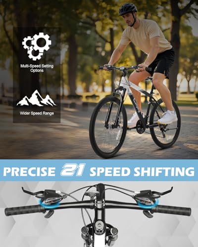 26/27.5″ Mountain Bike 21 Speed Men’s Mountain Bike with