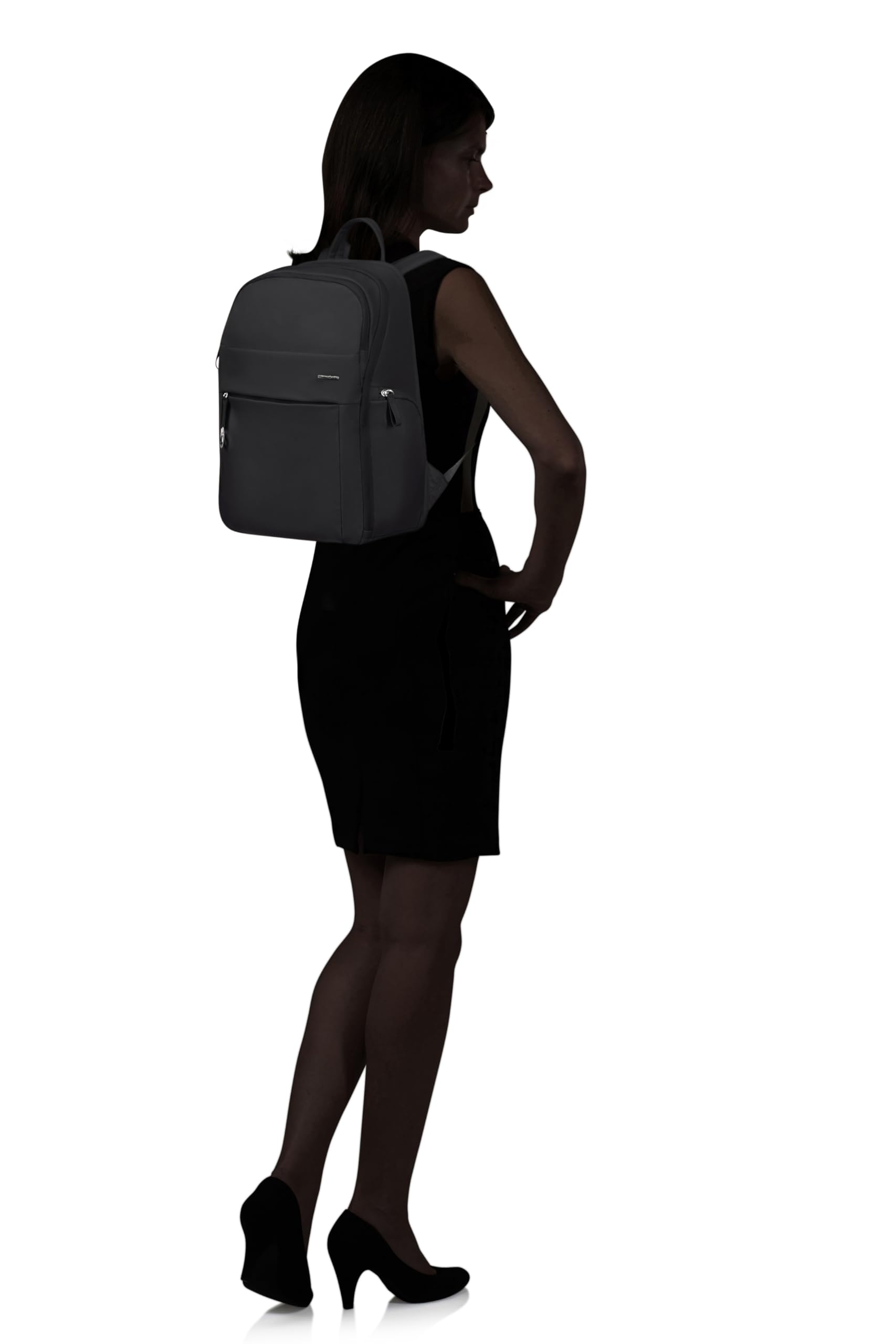 Samsonite Move 5.0 - Laptoprucksack 14.1 Zoll, 39 cm, 15.5 L, Schwarz (Black)