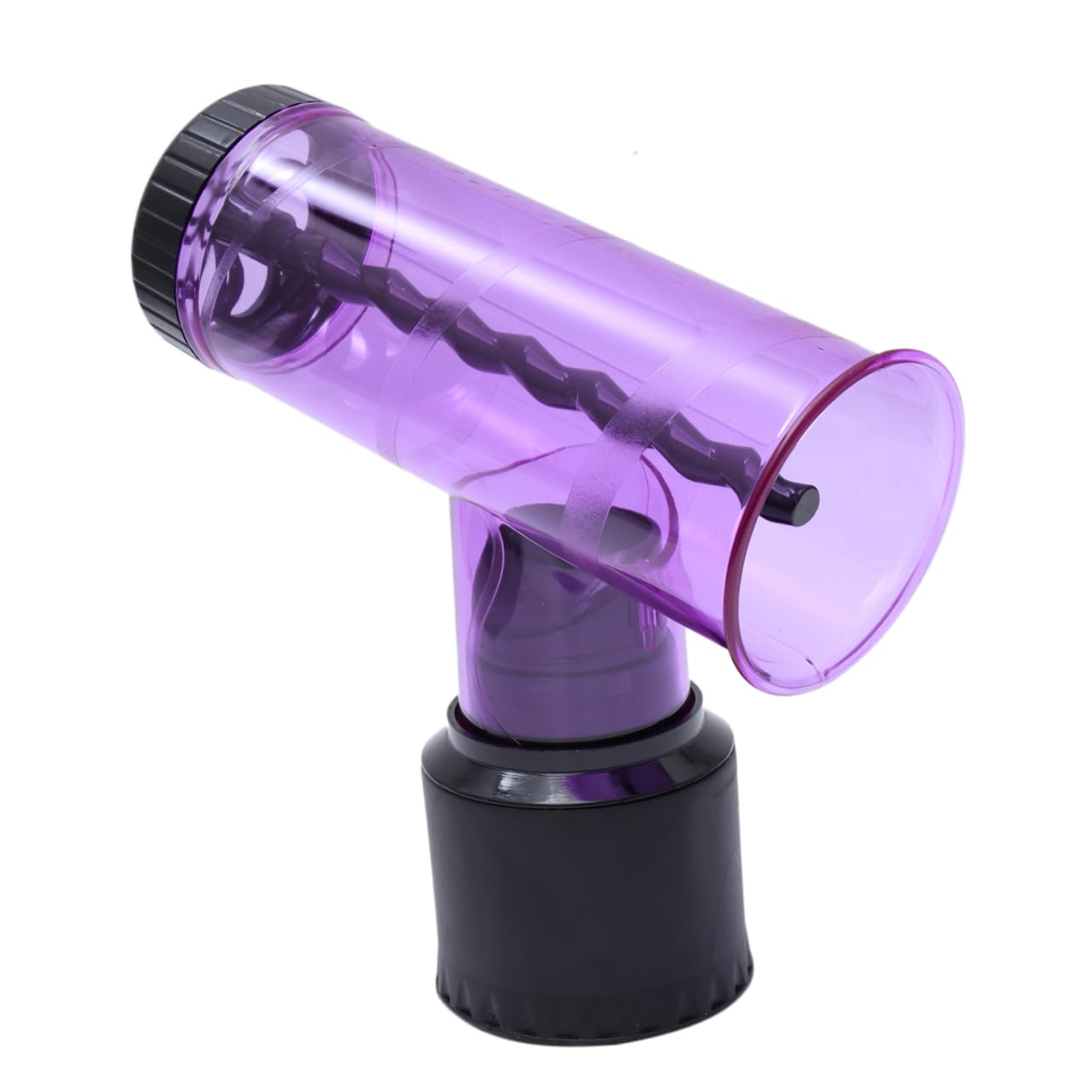 Outanaya Curly Hair Roller Hair Dryer Nozzle Portable Diffuser for Home and Salon Use Airflow for Waves and Curls High-temperature Resistant Material Random