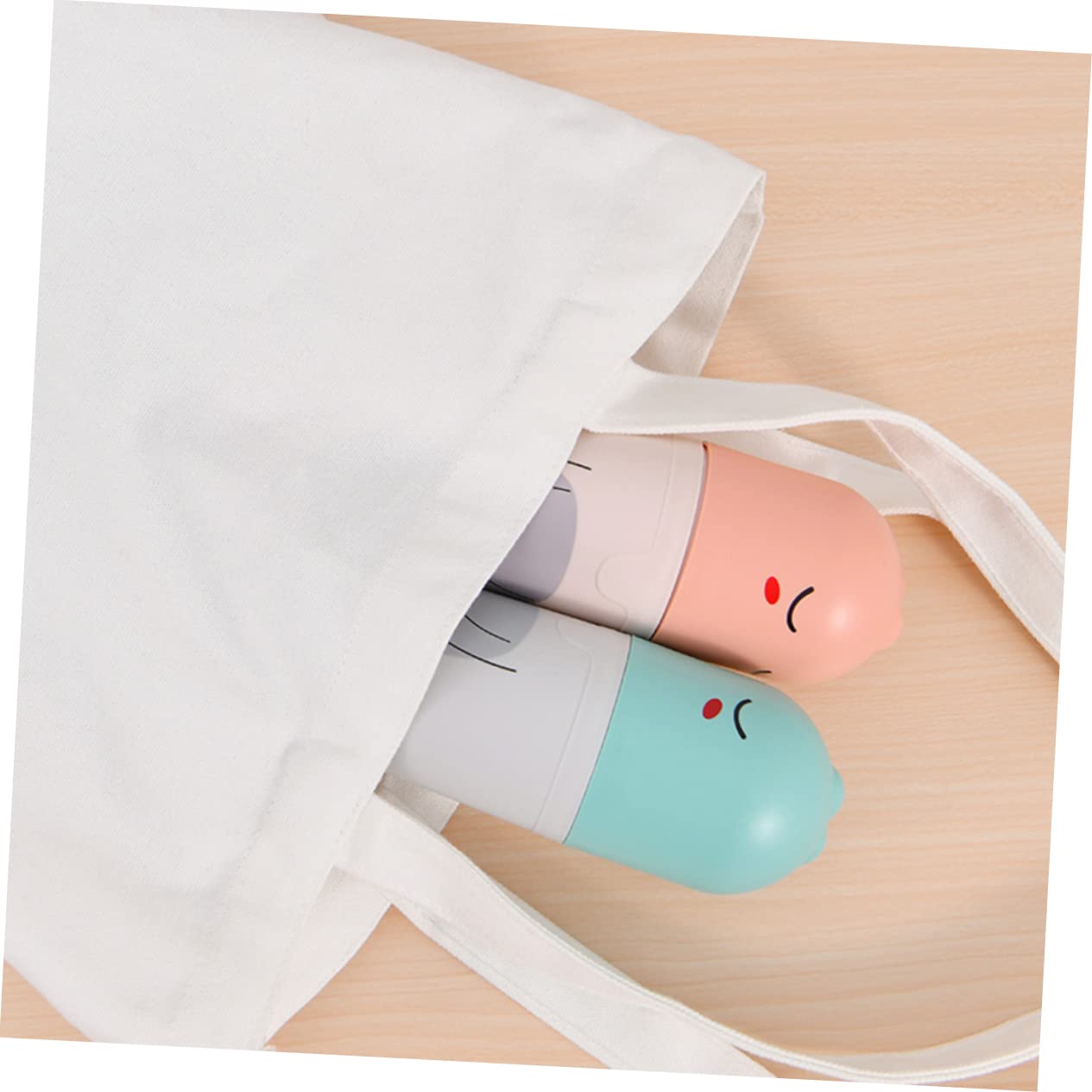 Beavorty 3 Set Custodia Per Spazzolino Portatile Titolare Scatole Di Immagazzinaggio Con Coperchi Spremiagrumi Dentifricio Toothbrush Holder Custodia Spazzolino Contenitori 2 Pezzi*3