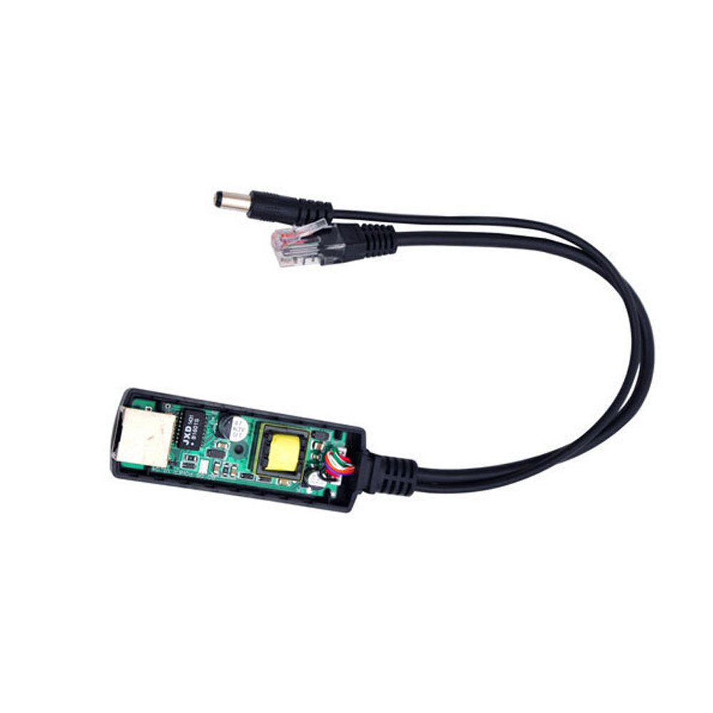 LFHUKEJI PoE Splitter, 24V to 12V, Compatible with Most Switches and Web Cameras