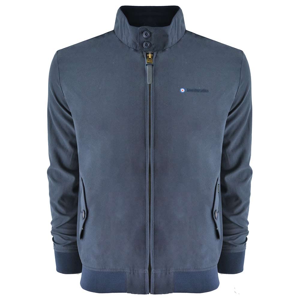 Lambretta Men's Navy Harrington Retro Mod Classic Jacket (As8, Alpha, ), 3XL