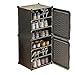 Actualice el gabinete de zapatos 3D, estante de zapatos apilable de 6 niveles, for la entrada de la zapatilla del equipo de zapatos for el almacenamiento de zapatos vertical zapato zapato zapato cubíc