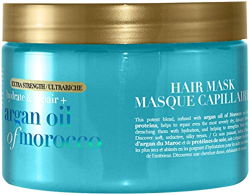 OGX Hydrate & Repair Argan Oil Of Morocco Hair Mask With Extra Strength, 168g - Image 6