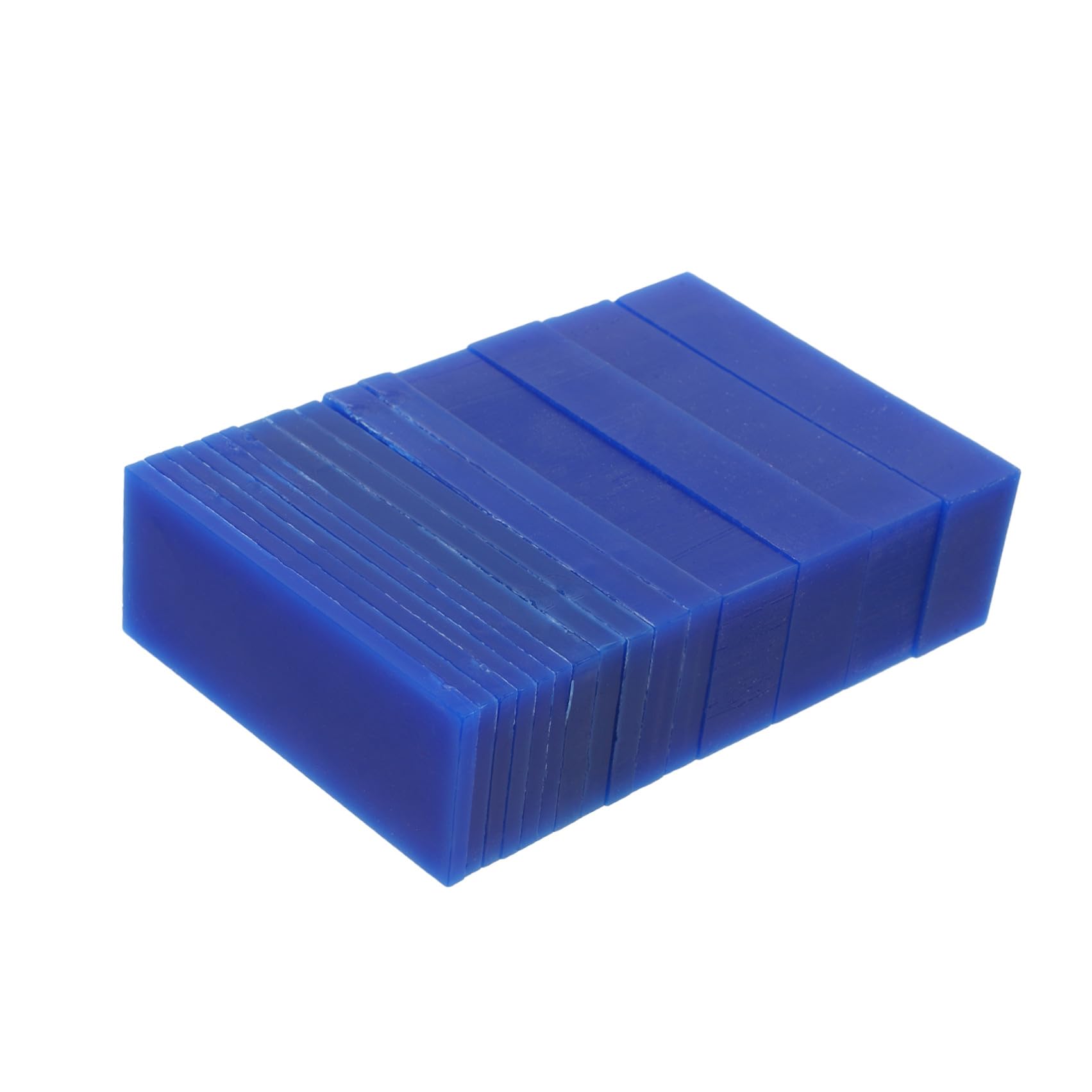 Mikikit 15 Pezzi Fogli di Cera per Modellare Gioielli in Cera per Incisione di Gioielli Blu Dettagli Precisi e Modellatura Semplice per Artigianato DIY e Incisione
