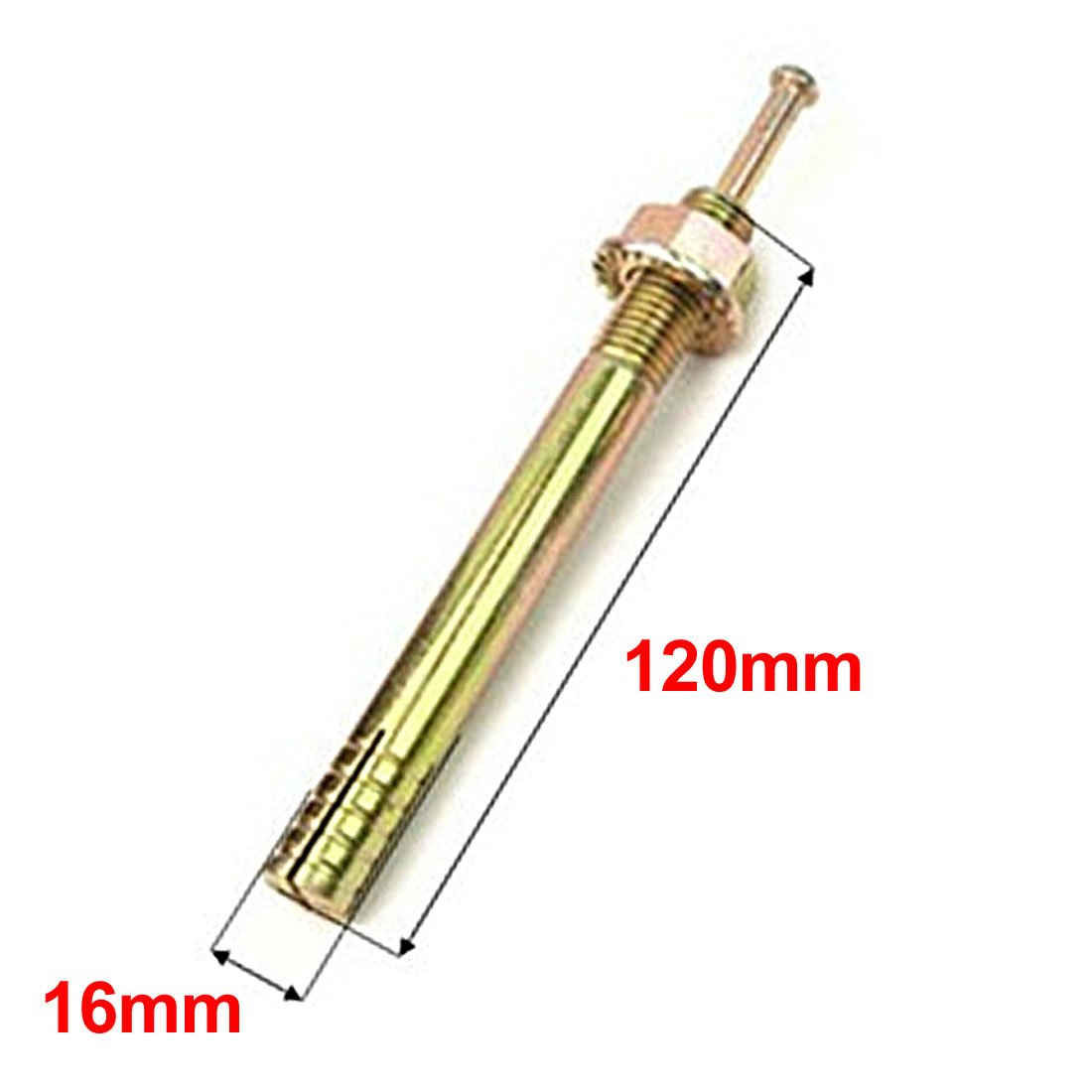 Aexit Core High-Strength Anchors Bolts Strike Hammer Nails Gecko Expansion Screws Expansion Anchors M16x120mm 2pcs