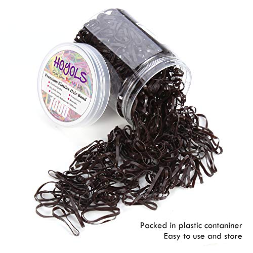 Hoyols Small Hair Elastics Brown - Image 2