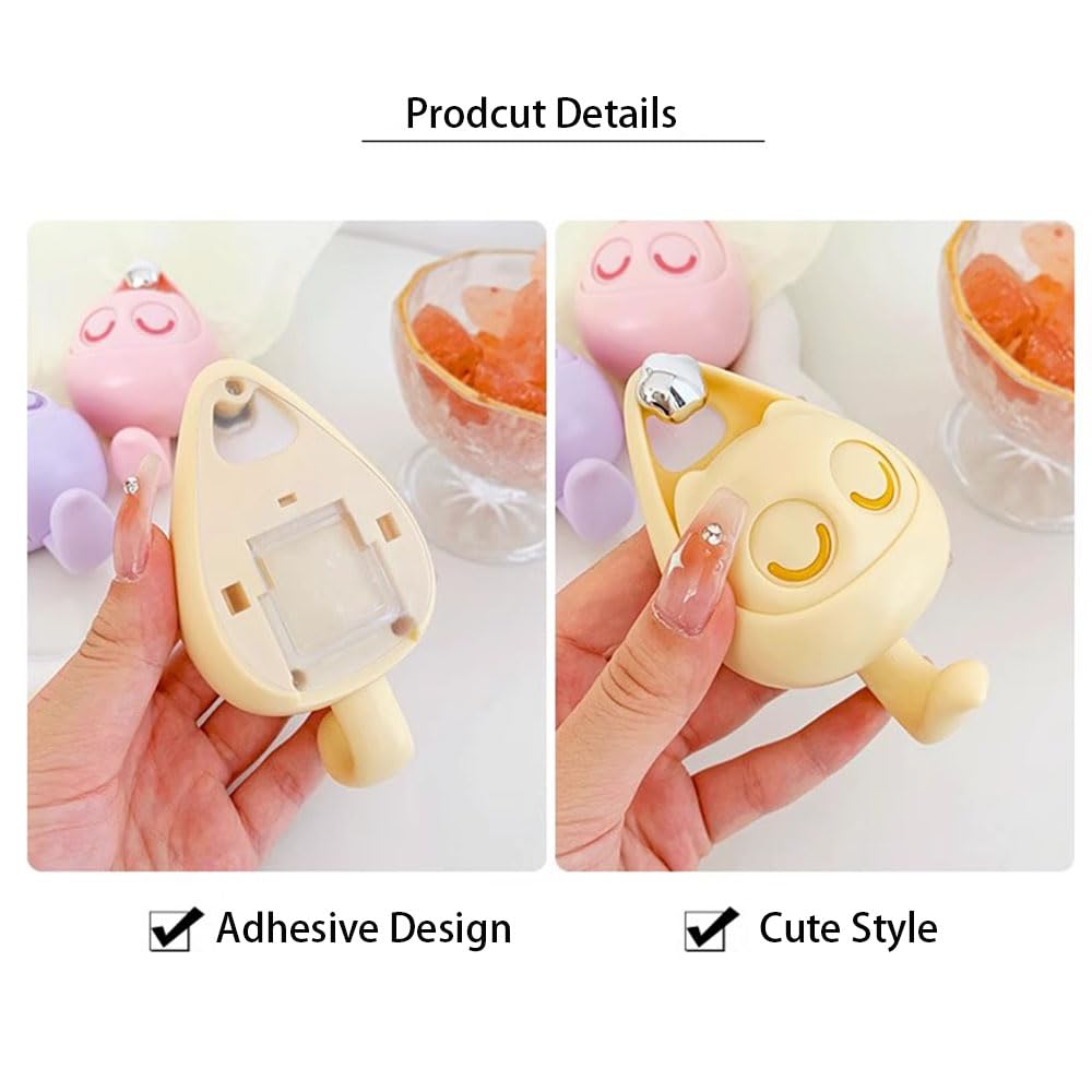 Finyoffiy 2 ganci per gatti che fanno l'occhiolino, creativi e dolci