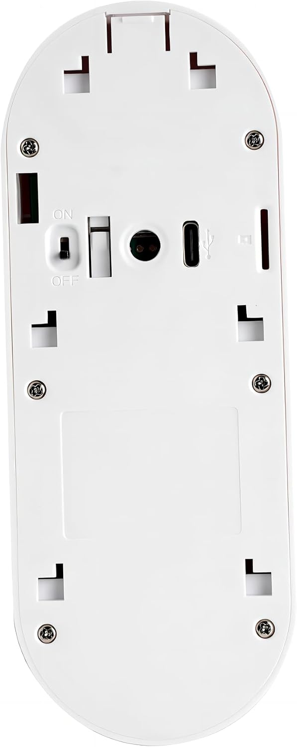 TimeFlys Door Phone, ClicknTalk Audio Wireless Connected With Baby Monitor, Easy Installation, 1000 Feet Range, Weather-Resistant, Energy Saving Design, Portable and Rechargeable Indoor Units