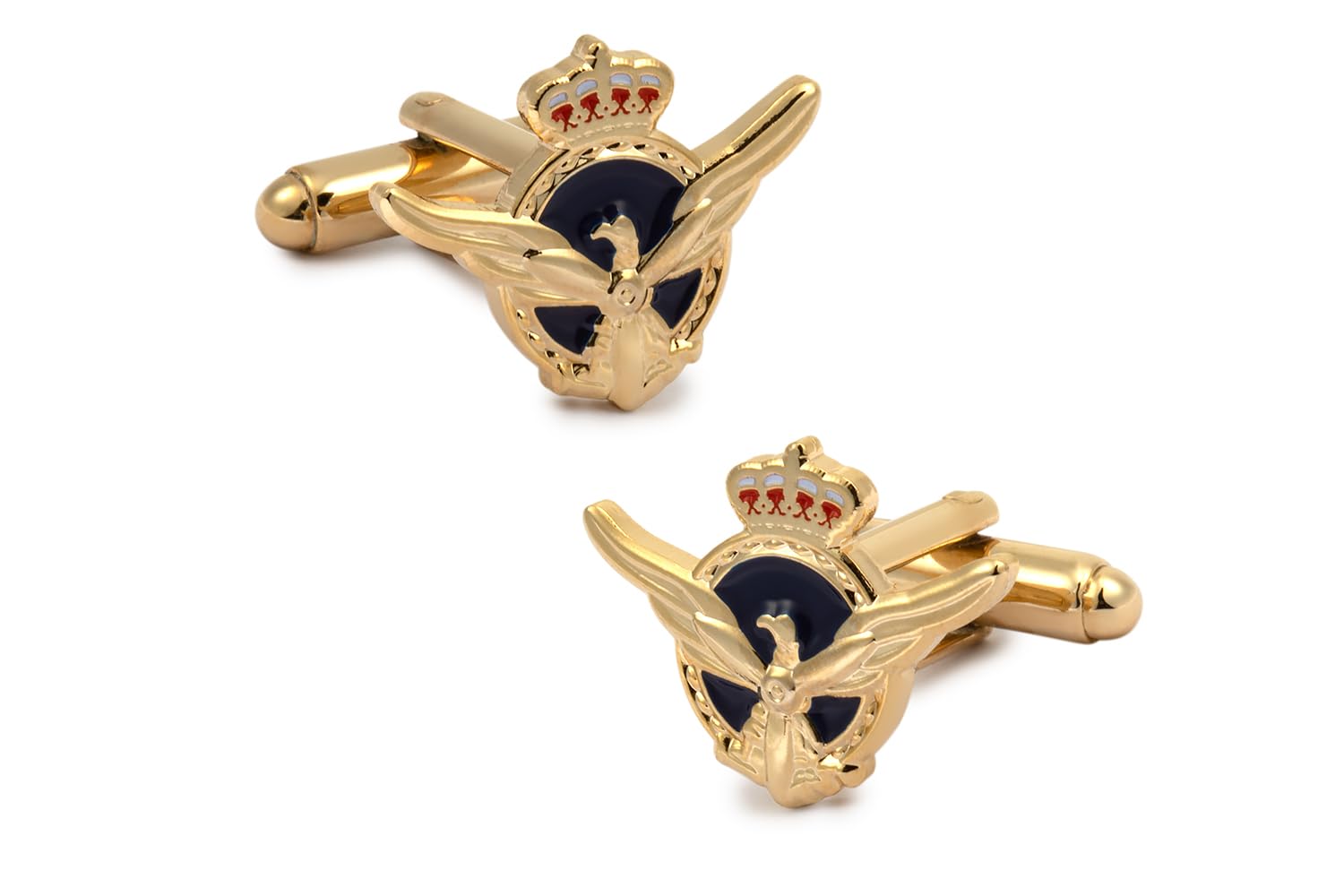 Gemelolandia | Gemelos Para Camisa Insignia de Piloto Comercial Gemelos Originales Para Camisas | Para Hombres y Niños | Regalos Para Bodas, Comuniones, Bautizos y Otros Eventos