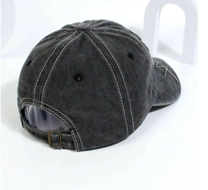 Image of Handcuffs Stylish Cotton Adjustable Baseball Cap for Men and Women, Embroidered Unisex Cap for Summers