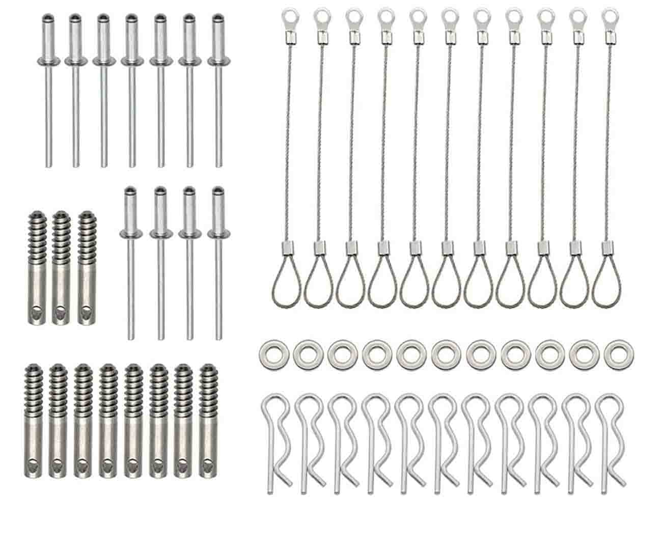 Buy Zxturbi Clutch Cover Pin Kit Easy Belt Quick Release Belt Cover Kit