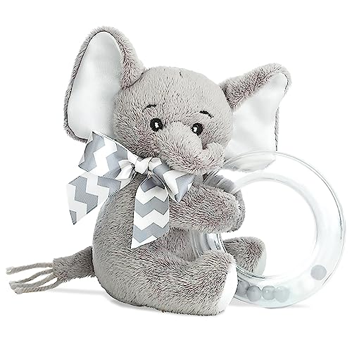 Image of Bearington Lil' Spout The Baby Elephant Stuffed Animal, 5.5 Inch Plush Elephant