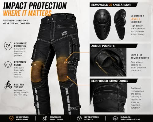 BTR BORN TO RACE Shadow Pant Motorcycle Overpant