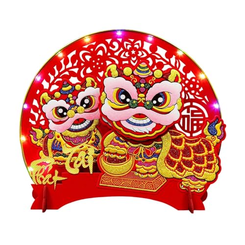 Pièce centrale vietnamienne de fortune animée pour décoration de table festive - 8