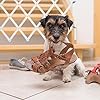 Relaxdays Hundspärrgaller, utdragbar upp till 96 cm, 48,5–60 cm hög, bambu, hundskyddsgaller för trappor och dörr, vit #4